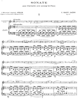 Sonata for Clarinet and Piano