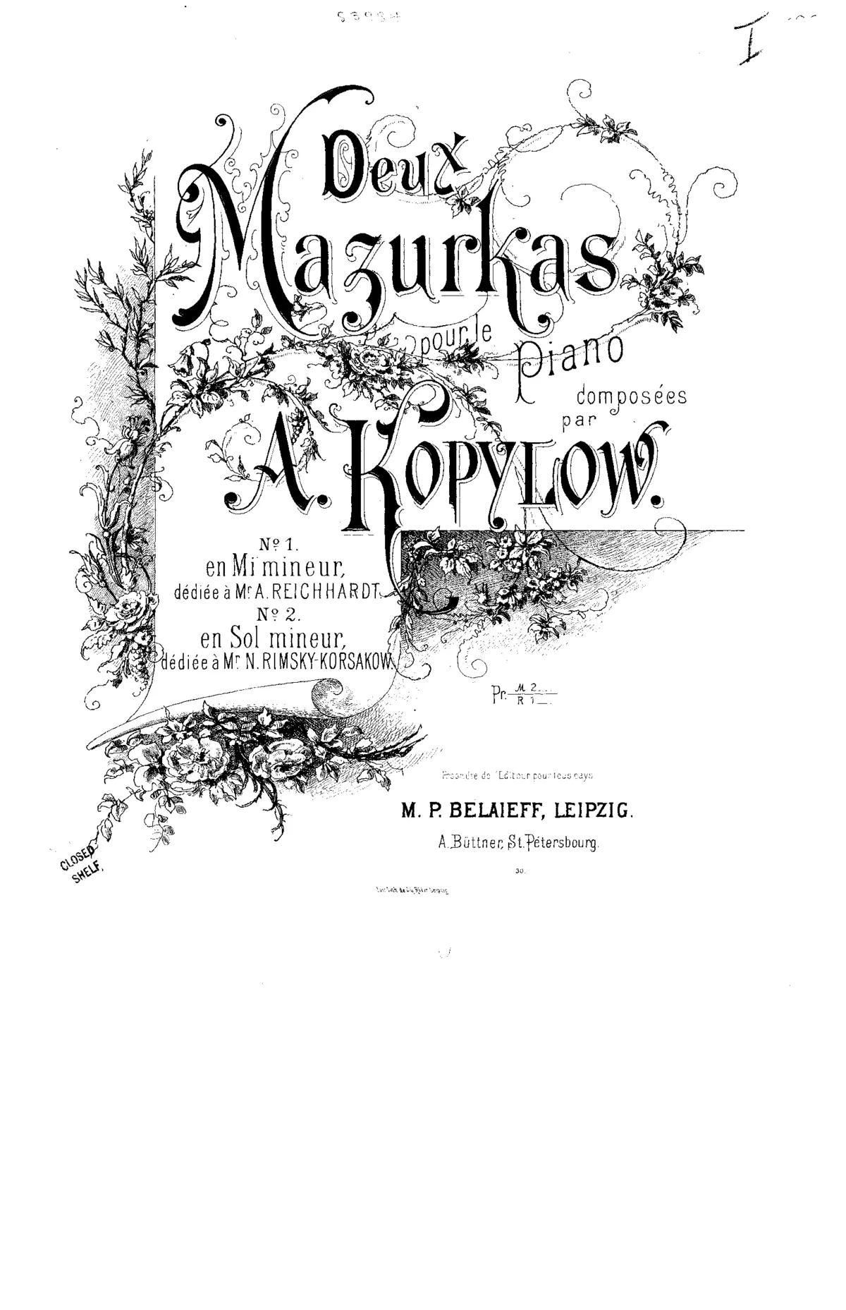 2 Mazurkas - Page 1