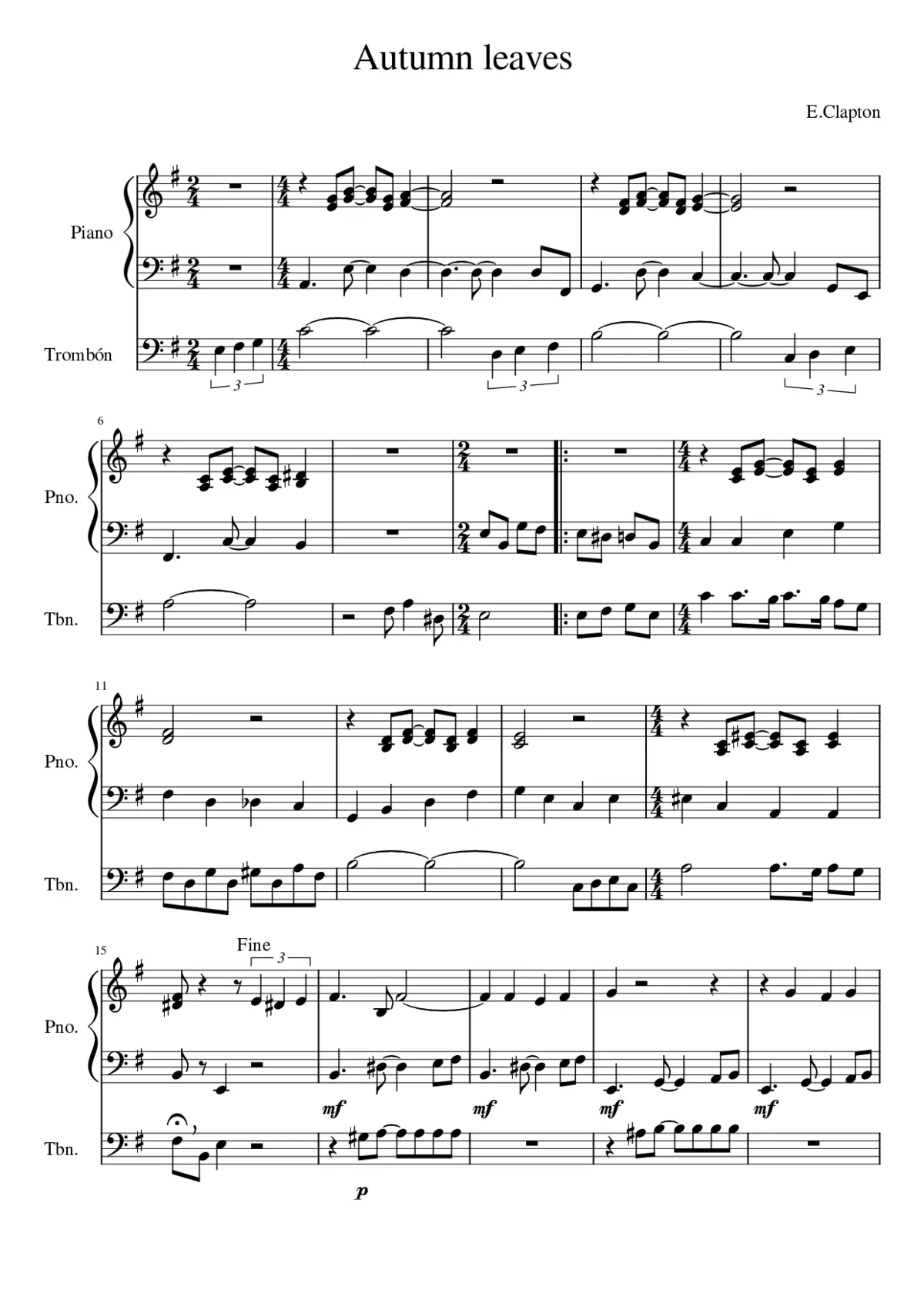 autumn leaves - Page 1