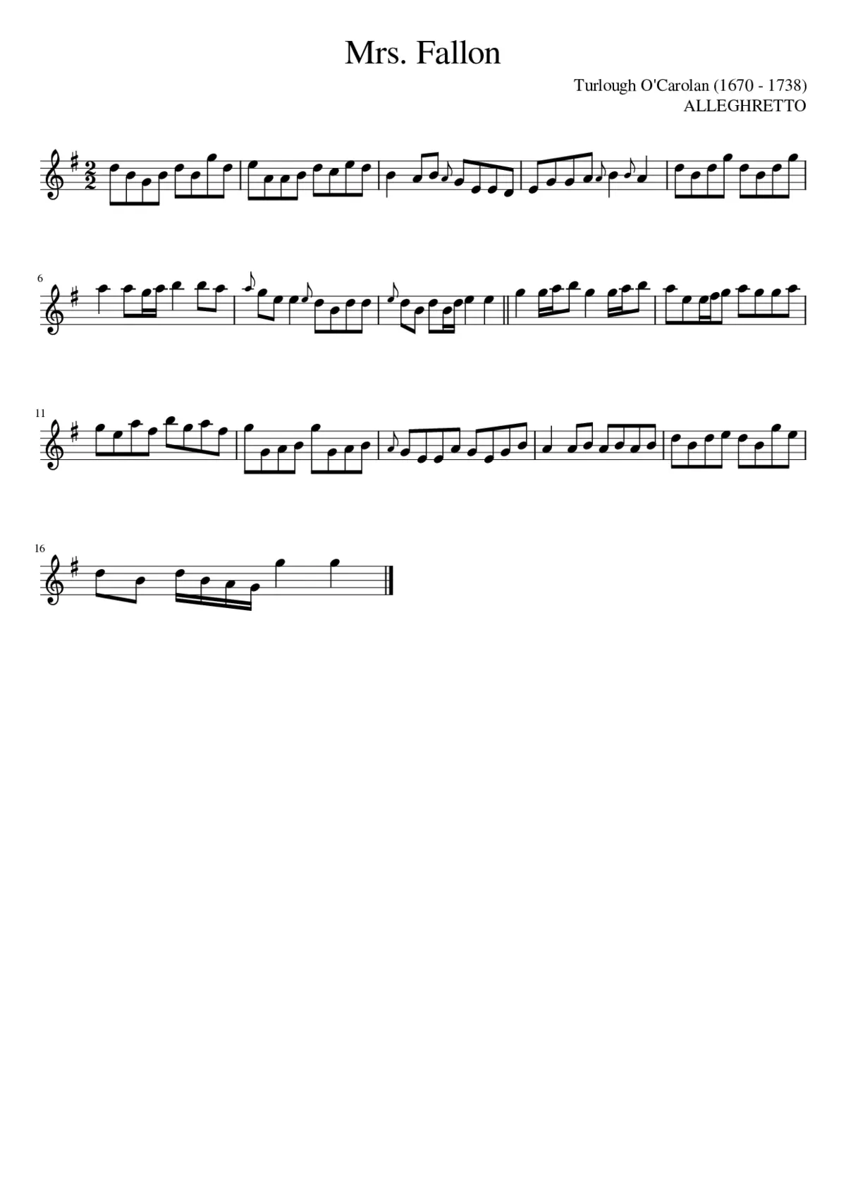 Mrs. Fallon - Page 1