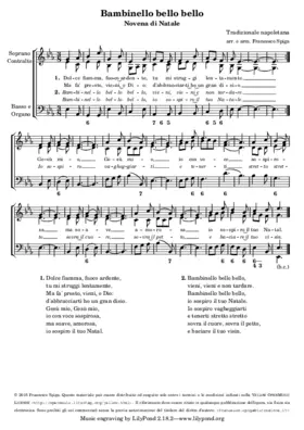 Bambinello bello bello