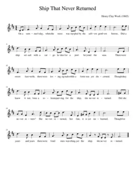 The Ship That Never Returned