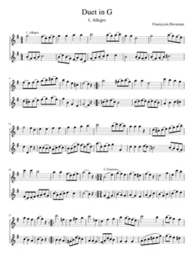 Duet in G