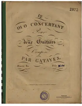 Concertante Guitar Duo No.12, Op.82