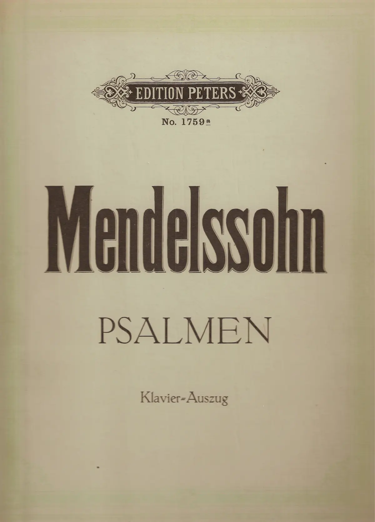 Singet dem Herrn ein neues Lied - Page 1