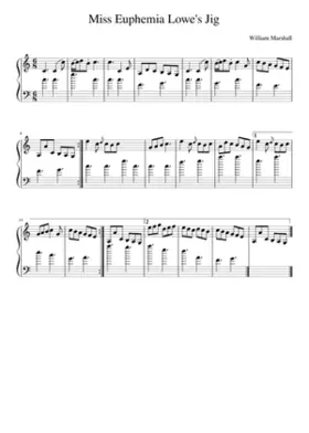 Miss Euphemia Lowe's Jig