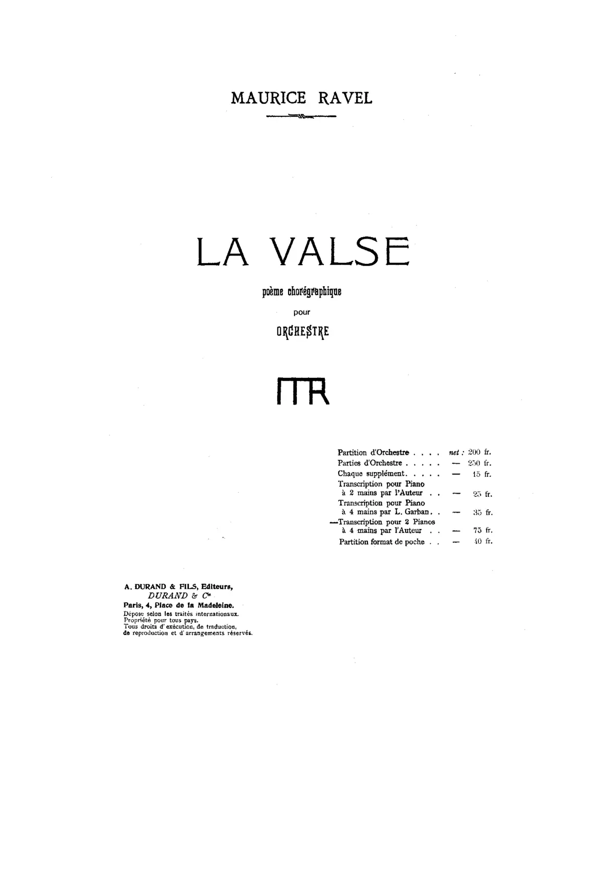 La valse - Page 1