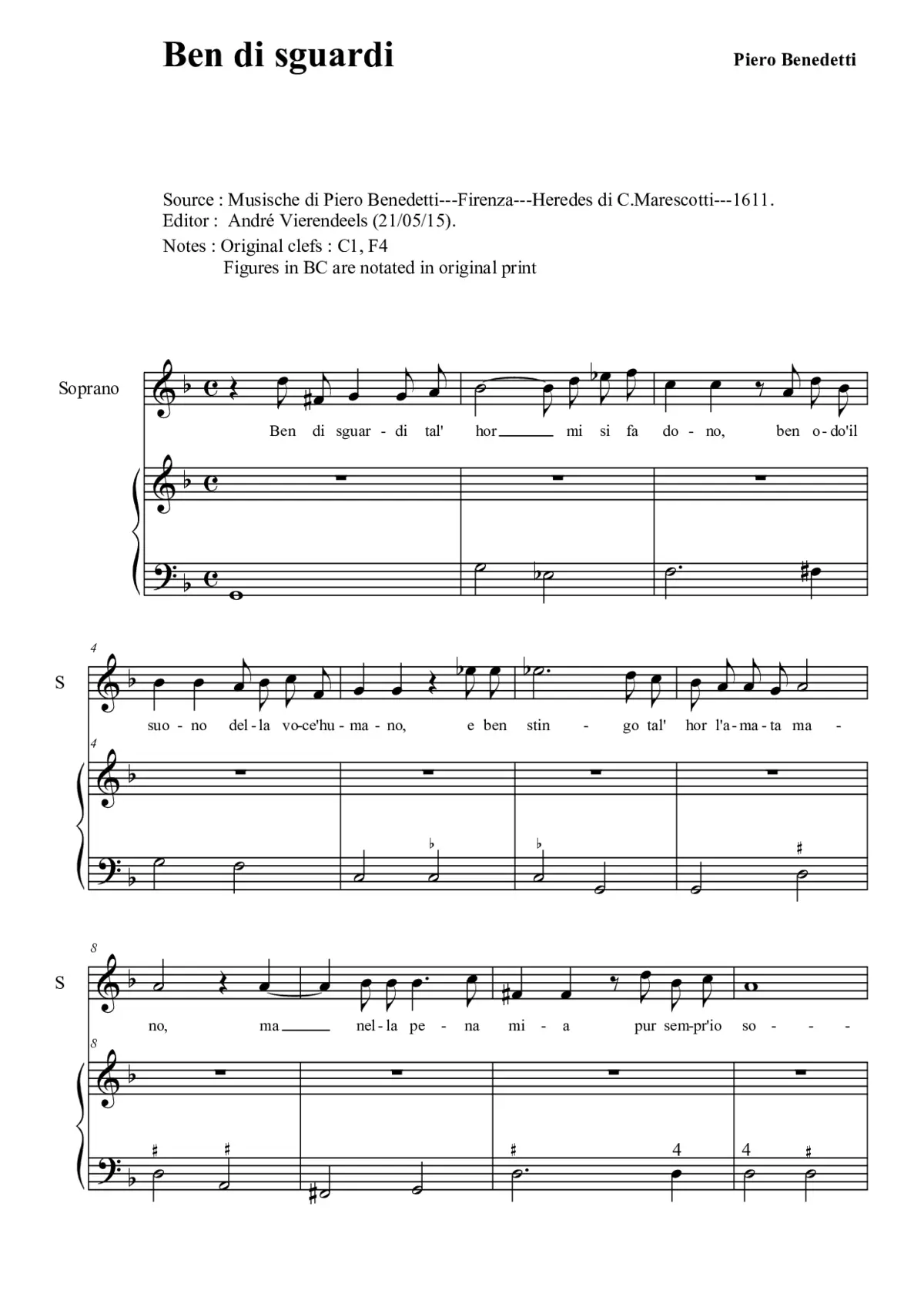 Ben di sguardi - Page 1