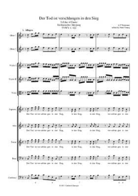 Der Tod ist verschlungen in den Sieg