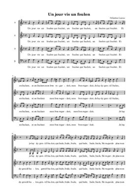 Un jour vis un foulon