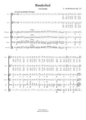 Bundeslied Op.122