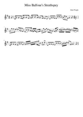 Miss Balfours Strathspey