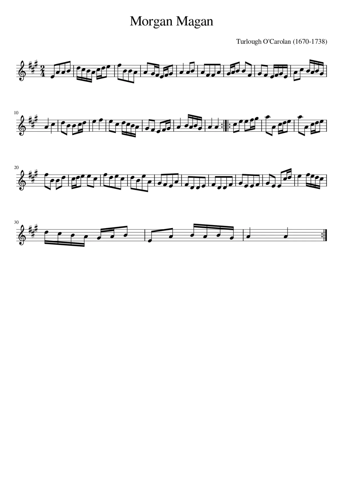 Morgan Magan - Page 1