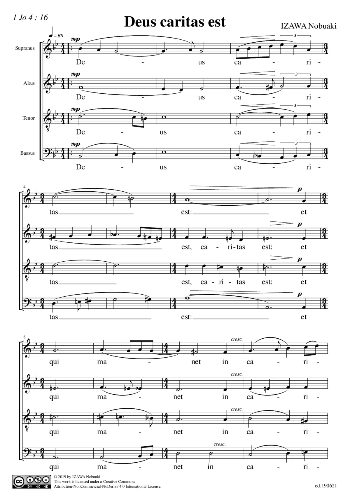 Deus caritas est - Page 1