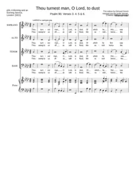 Thou turnest man O Lord to dust