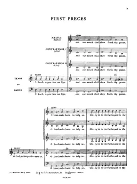 First Preces and Psalms