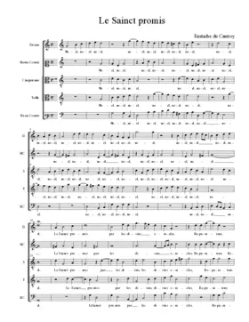 Le Sainct promis