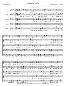 Donna felice et bella