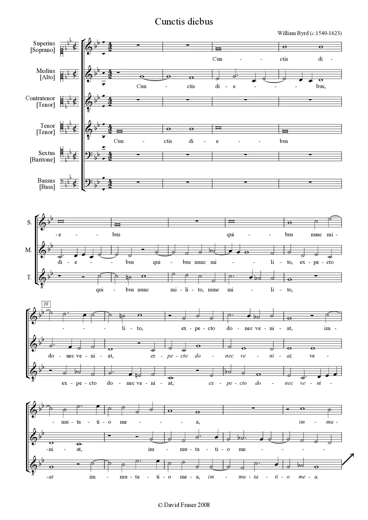 Cunctis diebus - Page 1