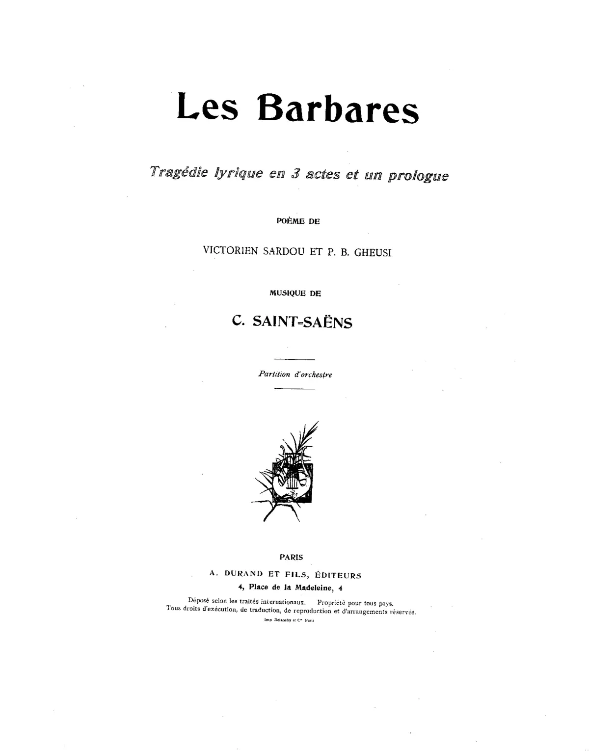 Les barbares - Page 1