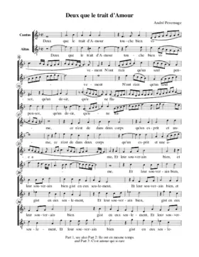 Deux que le trait d'Amour touche bien vivement