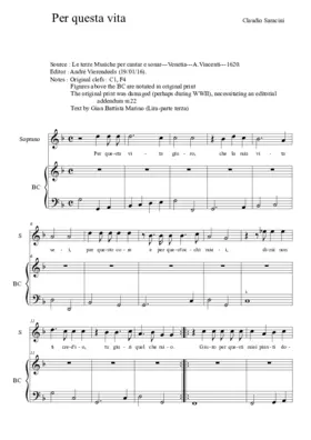 Per questa vita giuro