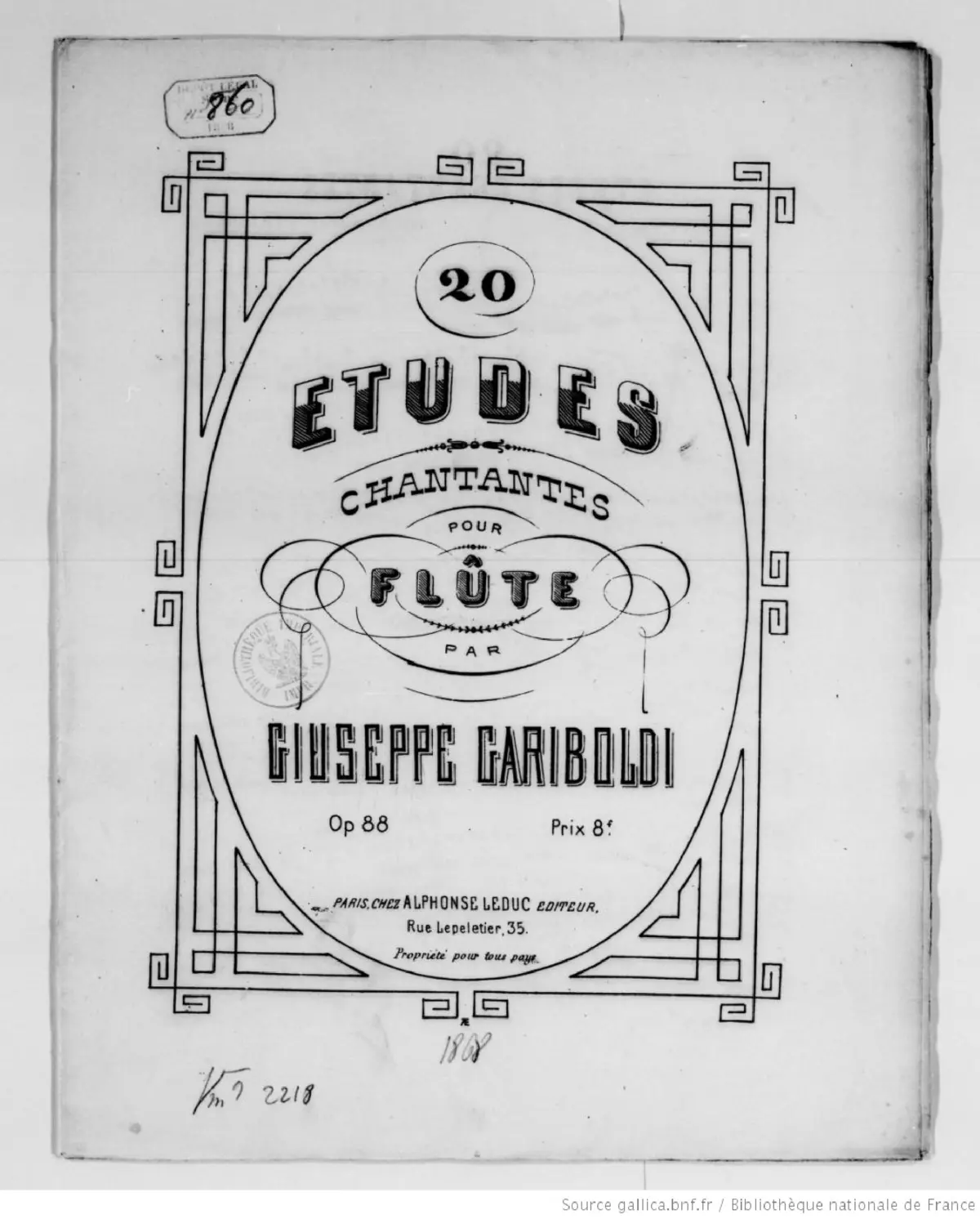 20 Etudes chantantes - Page 1