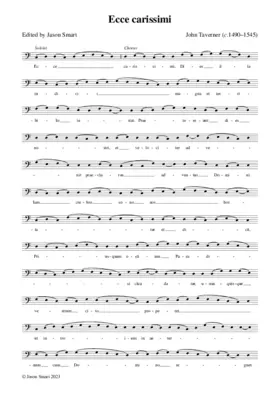 Ecce Carissimi
