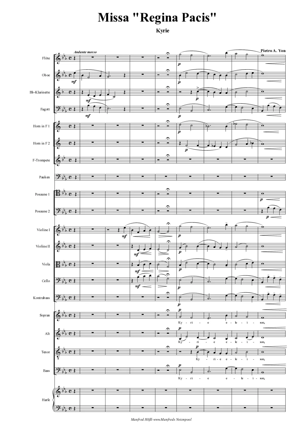 Missa Regina Pacis - Page 1
