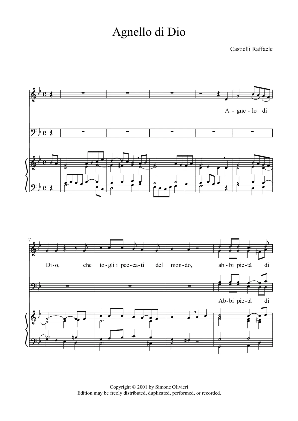 Agnello di Dio - Page 1