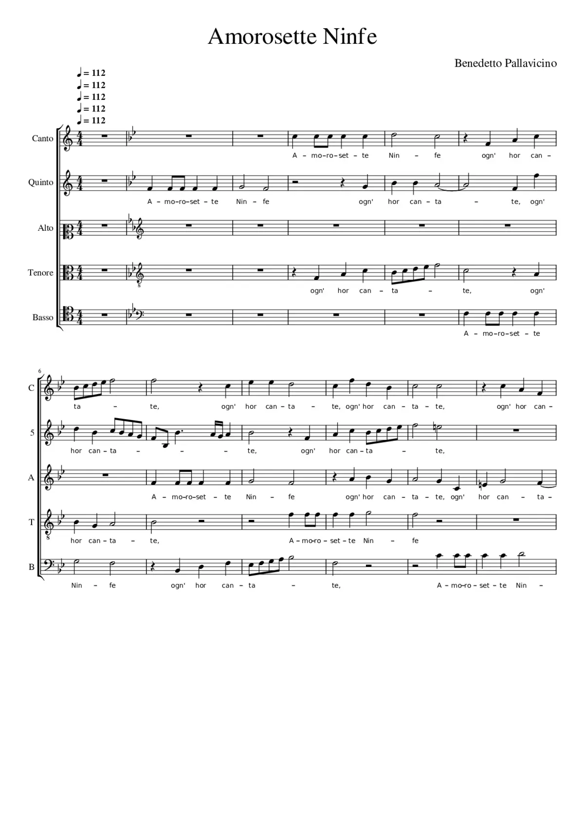 Amoresette Ninfe - Page 1