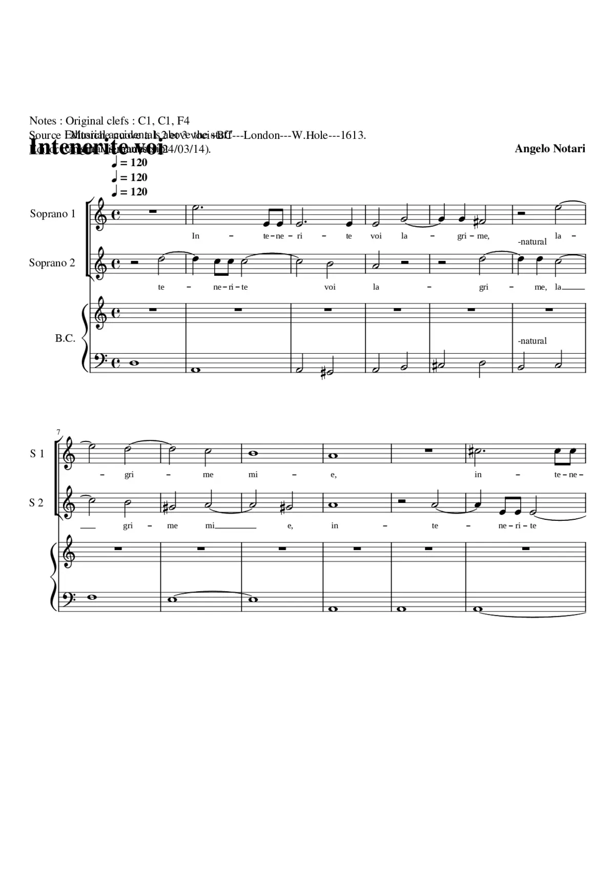 Intenerite voi - Page 1