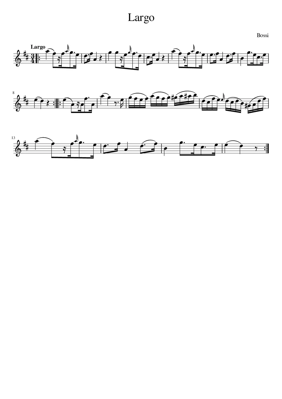 Largo - Page 1