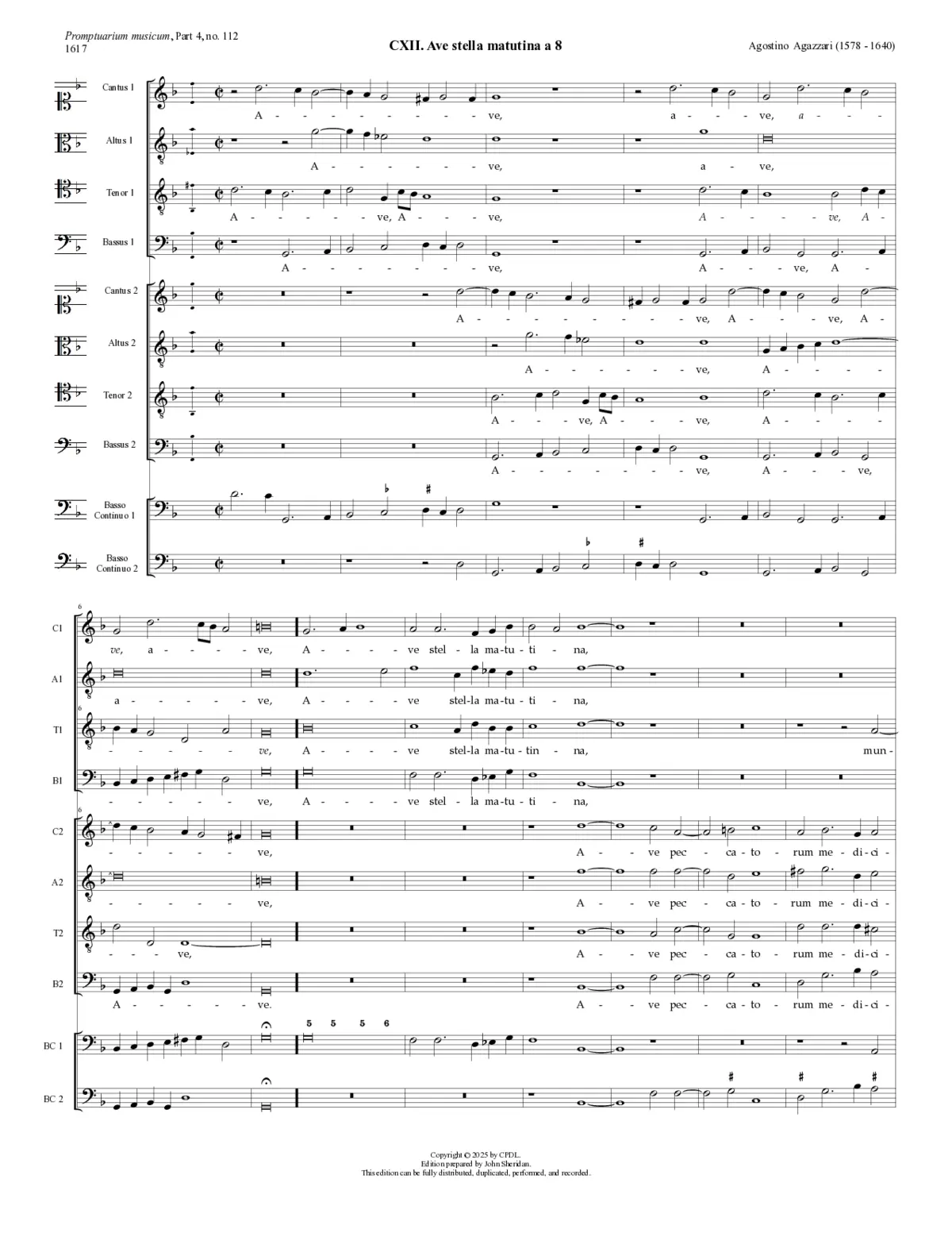 Ave stella matutina - Page 1