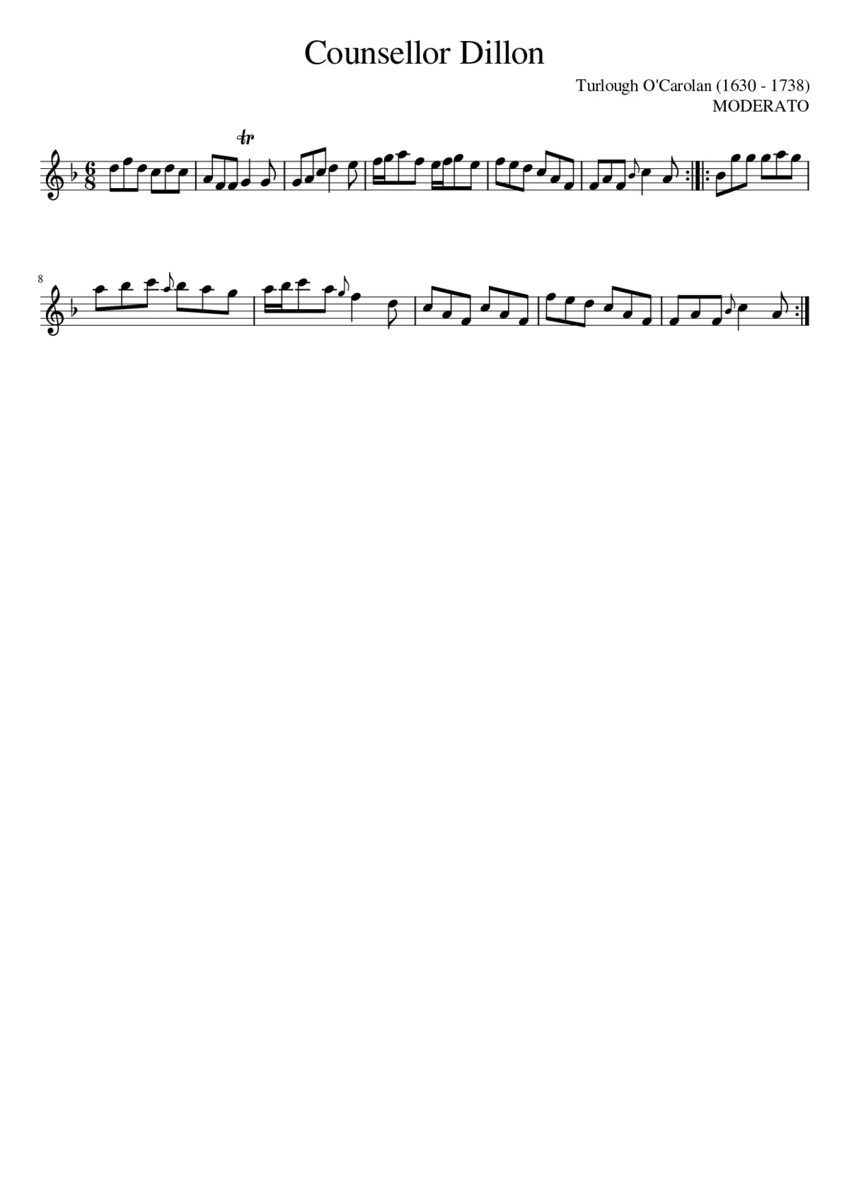 Counsellor Dillon - Page 1