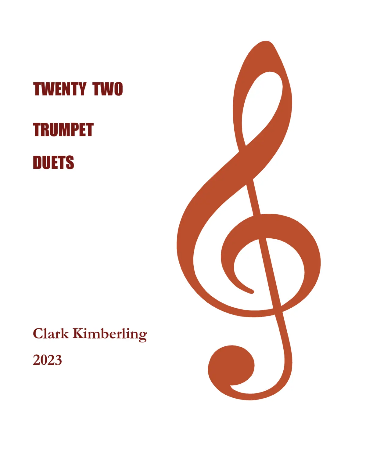 Twenty Two Trumpet Duets - Page 1