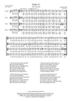 Was trotzst denn du, Tyrann, so hoch, SWV 149