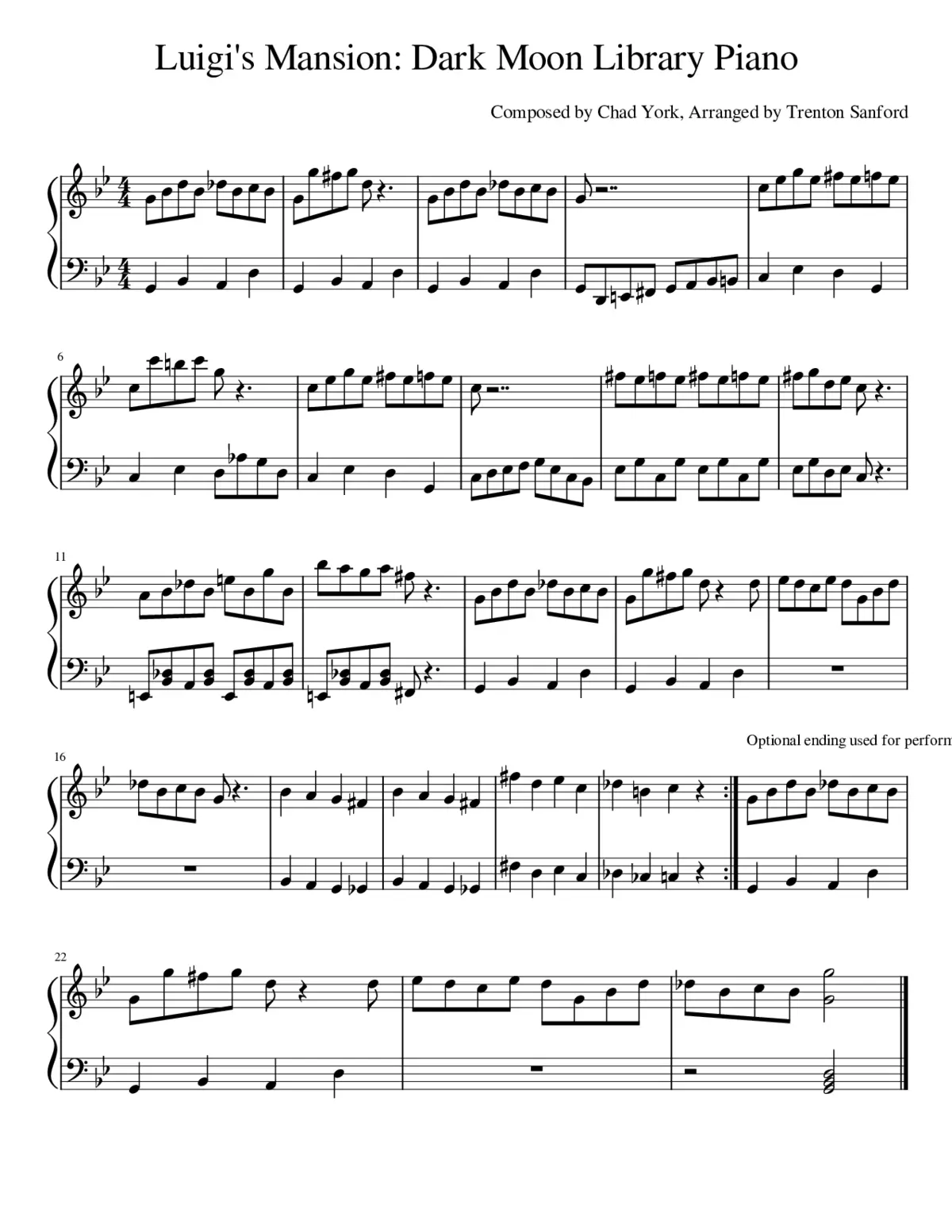 luigis mansion - Dark Moon - Page 1