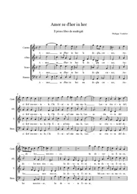 Amor se d'hor in hor