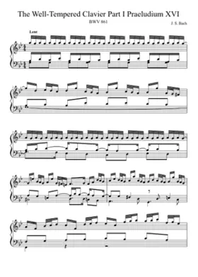 Prelude and Fugue in G minor BWV 861