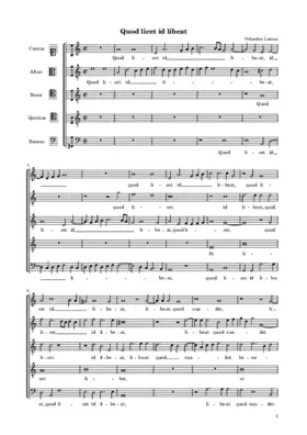 Quod licet id libeat