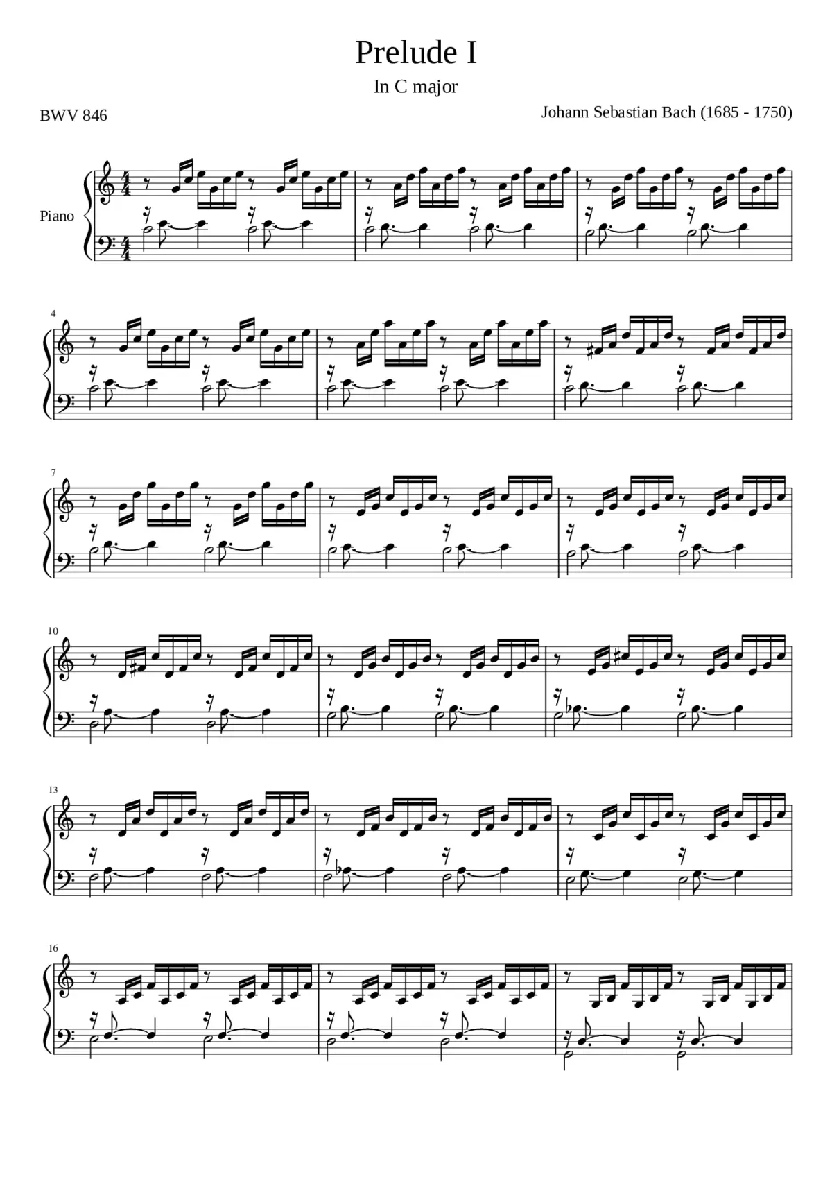 Prelude I - Page 1