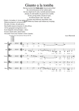 Giunto a la tomba