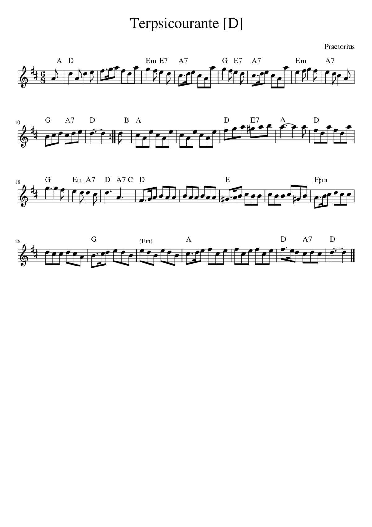 Terpsicourante - Page 1