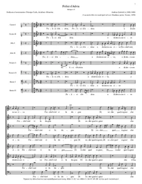 Felici d'Adria e dilettose rive