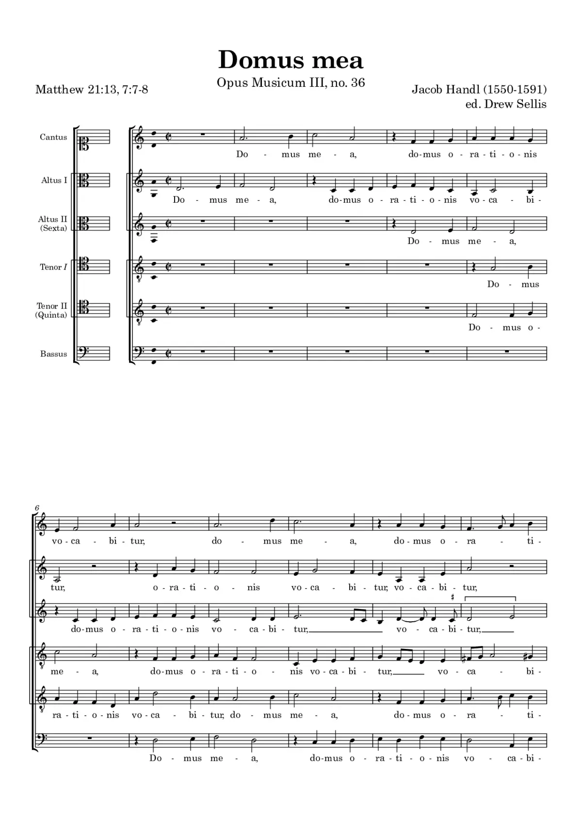 Domus mea - Page 1