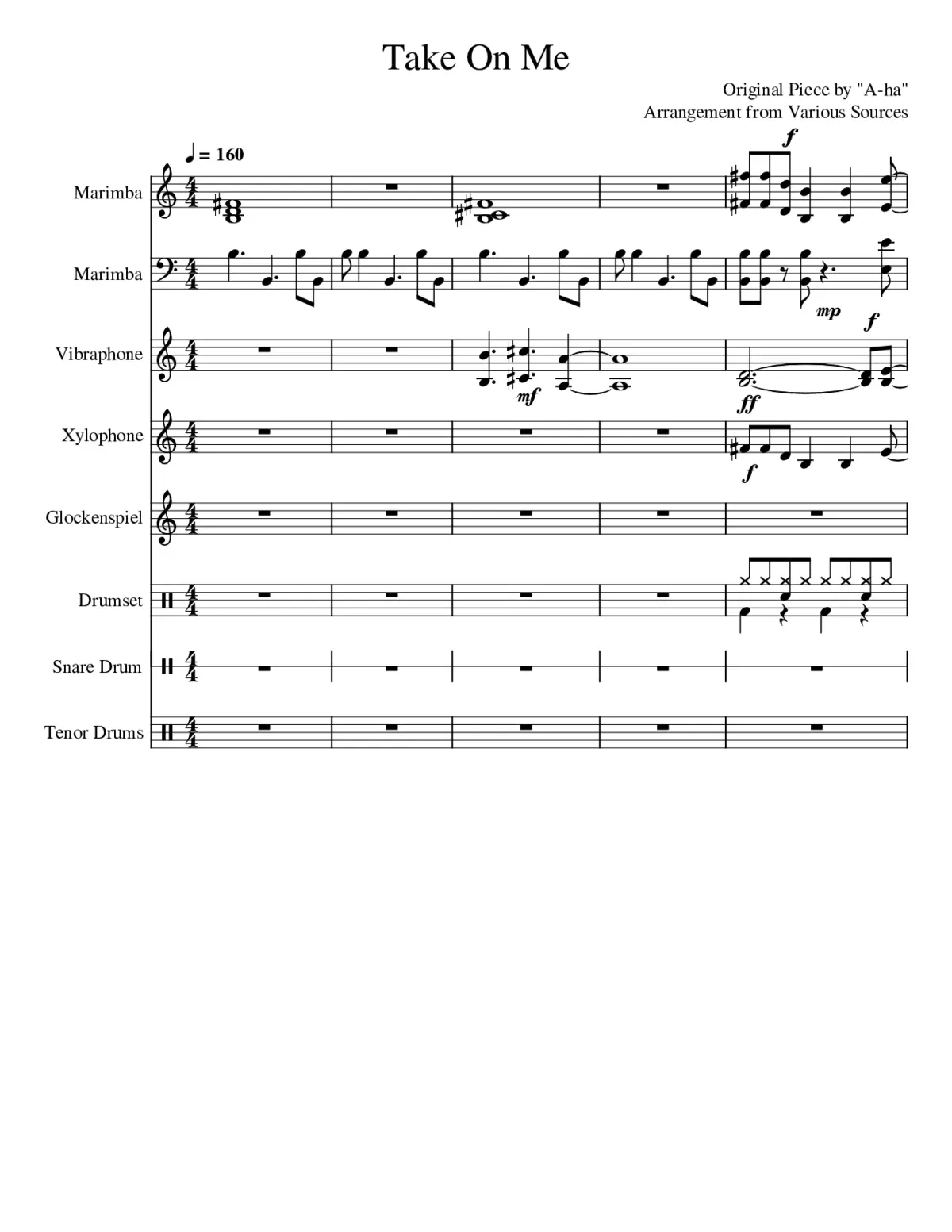take on me - Page 1