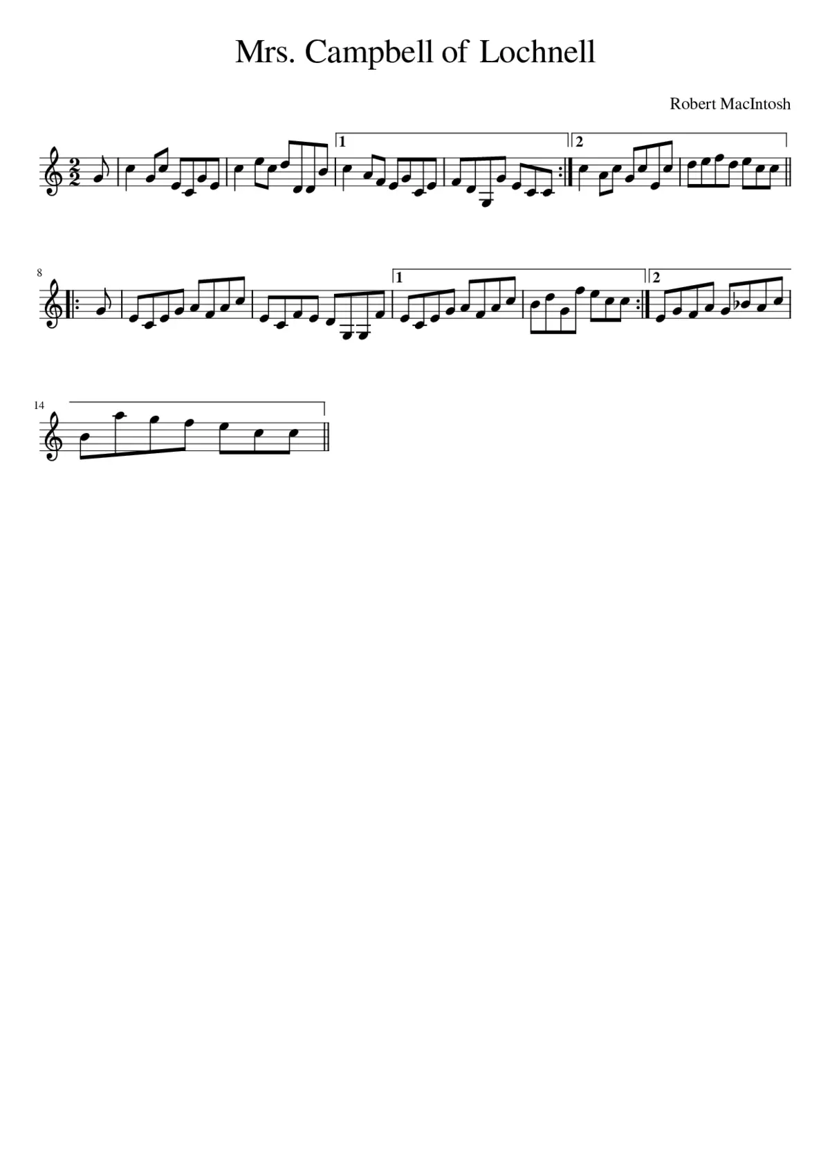 Mrs. Campbell of Lochnell - Page 1