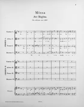Missa Ave Regina