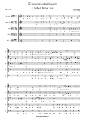 Petite et dabitur vobis